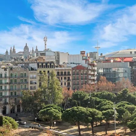 شقة Downtown Penthouse With Views Of برشلونة