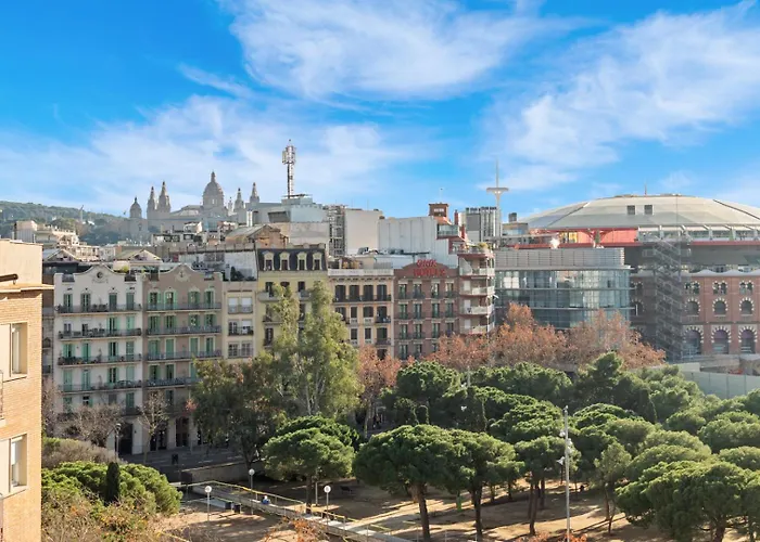 شقة Downtown Penthouse With Views Of برشلونة