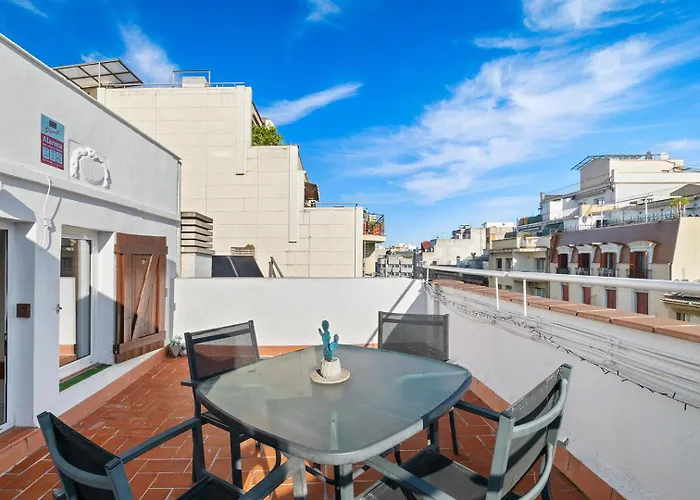 Downtown Penthouse With Views Of برشلونة